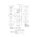 Broasca ingropata usa aluminiu, Kale 153U - imagine 2