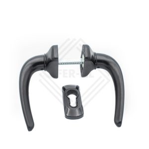 Maner usa aluminiu AA negru