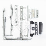 set dubla deschidere 8 piese maro