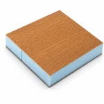 Panel PVC stejar auriu, grosime 24mm