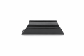 Maner aplicat, tip scoica, aluminiu, dimensiune 92x24mm, negru