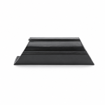 Maner aplicat, tip scoica, aluminiu, dimensiune 92x24mm, negru
