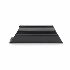Maner aplicat, tip scoica, aluminiu, dimensiune 92x24mm, negru