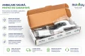 Set mecanism dubla deschidere aluminiu pentru ferestre