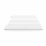Maner aplicat, tip scoica, aluminiu, dimensiune 92x24mm, alb