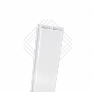 Profil aluminiu dublu pentru plasa tantari 17x42