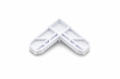 Coltar imbinare profil plase tantari, culoare alb, dimensiune 17x25