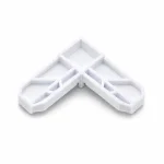 Coltar imbinare profil plase tantari, culoare alb, dimensiune 17x25