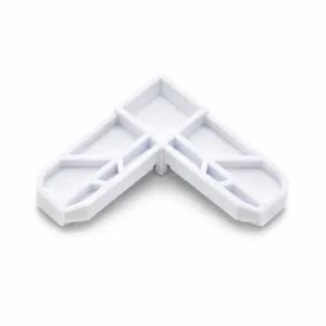 Coltar imbinare profil plase tantari, culoare alb, dimensiune 17x25