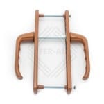 Maner usa PVC WC stejar auriu