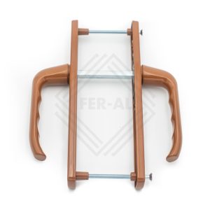 Maner usa PVC WC stejar auriu