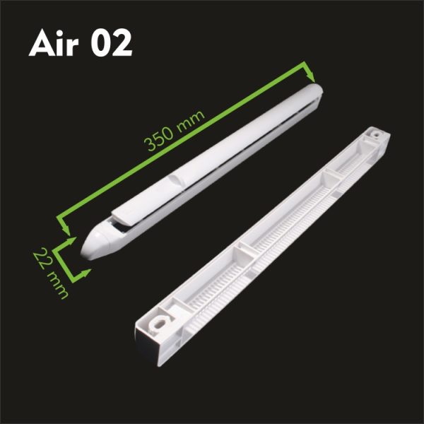 Grilă de ventilație pentru ferestre PVC - imagine 2