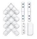 Set plasa de tantari, culoare alb