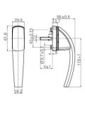 Mâner ROTO Swing Secustik - imagine 2
