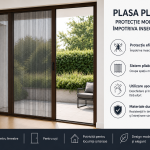 Plasa Plisse Maro RAL 8014