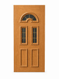 Panou ornamental stejar auriu cu geam