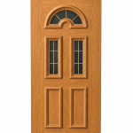 Panou ornamental stejar auriu cu geam