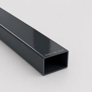 Țeavă rectangulară din aluminiu 20x40 mm, Gri Antracit (RAL 7016) (6 m / 2x3 m)