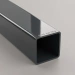 Țeavă pătrată din aluminiu 50x50 mm, Gri Antracit (RAL 7016) (6 m / 2x3 m)