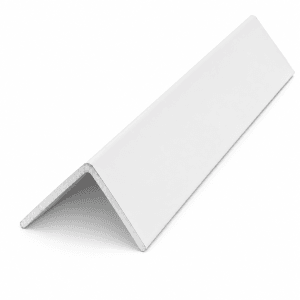 Cornier aluminiu alb 40x40 RAL 9016 pachet 2×3 m