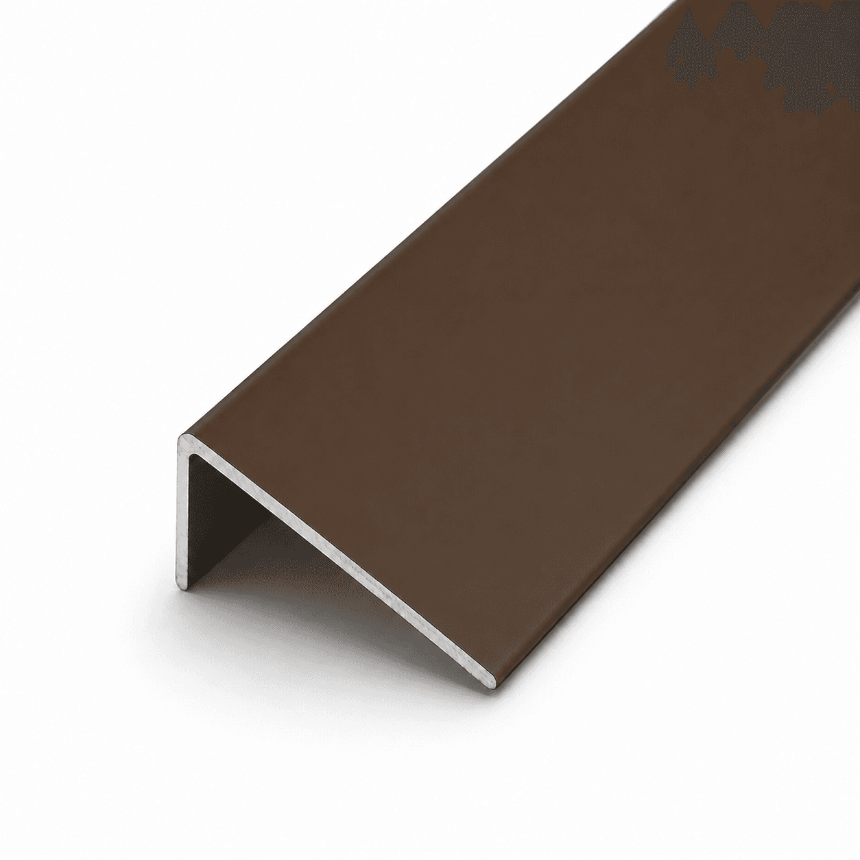 Cornier aluminiu maro 20×40 mm Cornier aluminiu maro 20x40