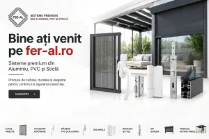 "FER-AL sisteme premium aluminiu PVC sticla"